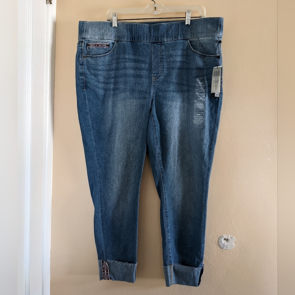 Tommy Hilfiger Gramercy Ankle Jeans, Women's 18W, New with Tags